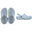 Classic Clog - Blue Frost