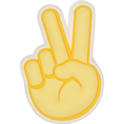 Jibbitz Peace Hand Sign