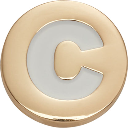 Jibbitz Gold Letter