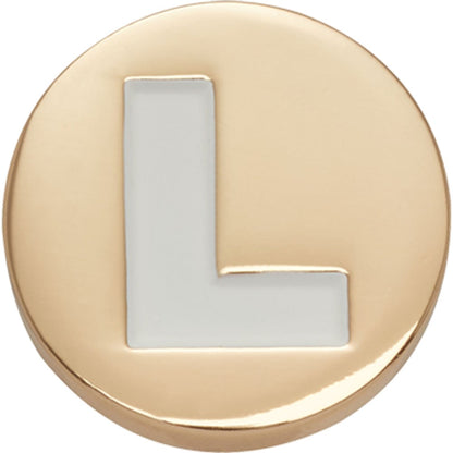 Jibbitz Gold Letter