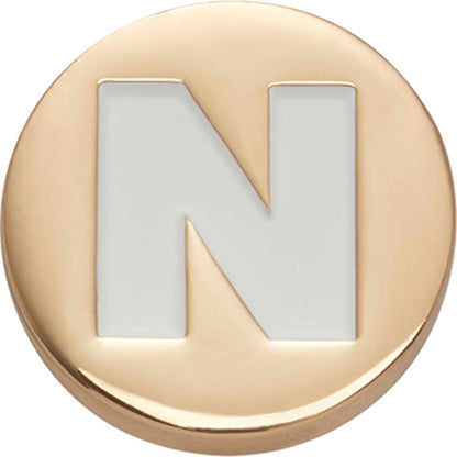 Jibbitz Gold Letter