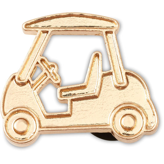 Jibbitz Gold Golf Cart