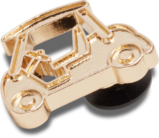 Jibbitz Gold Golf Cart