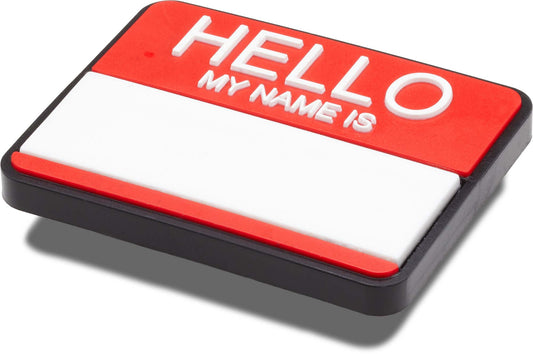 Jibbitz Hello My Name Is