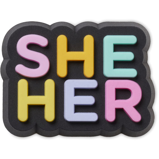 Jibbitz SheHerPronoun