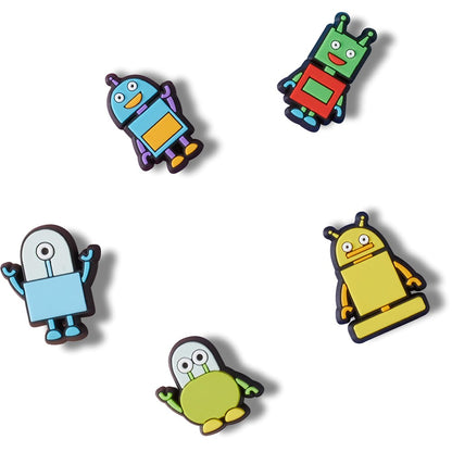 Jibbitz Robot Crew 5 Pack