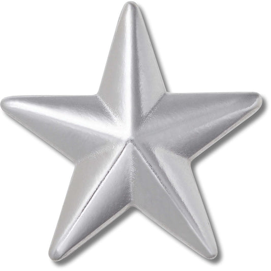 Jibbitz Silver Star Badge