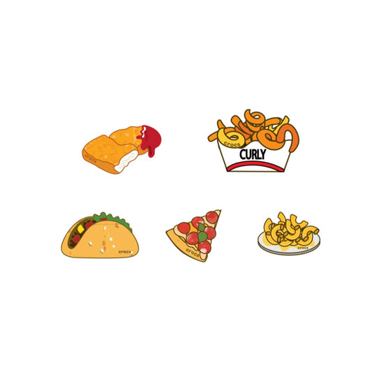 Jibbitz Foods 2 5 Pack