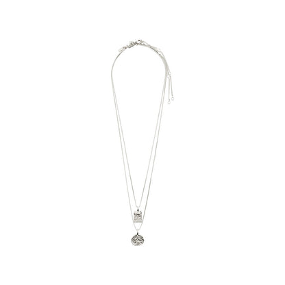 Valkyria Pi Necklace - Silver Plated