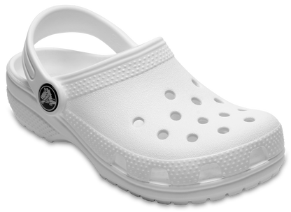 Classic Clog Kids - White