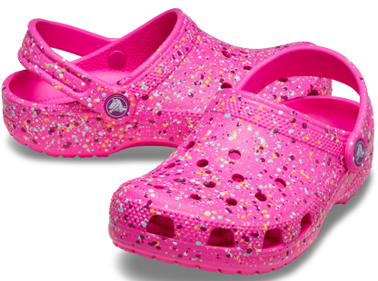 Classic Paint Splatter Clog Kids