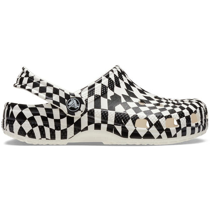 Classic Warped Checker Clog Kids