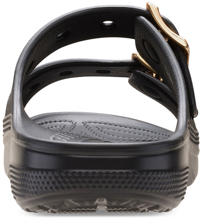Women's Metallic Buckle Saturday Sandal
