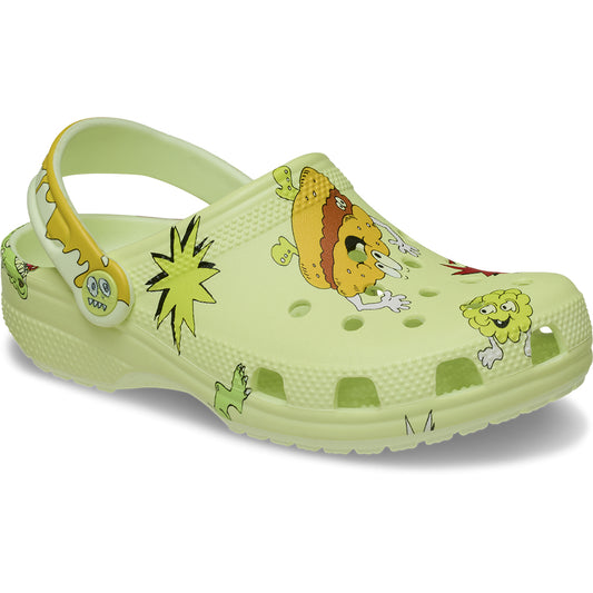 Classic Glow Silly Slime Clog Kids