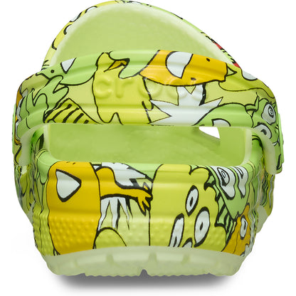 Classic Glow Monster Camo Clog Toddlers