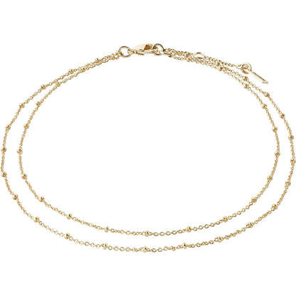 Elka Ankle Chain 2-In-1 - Gold Plated