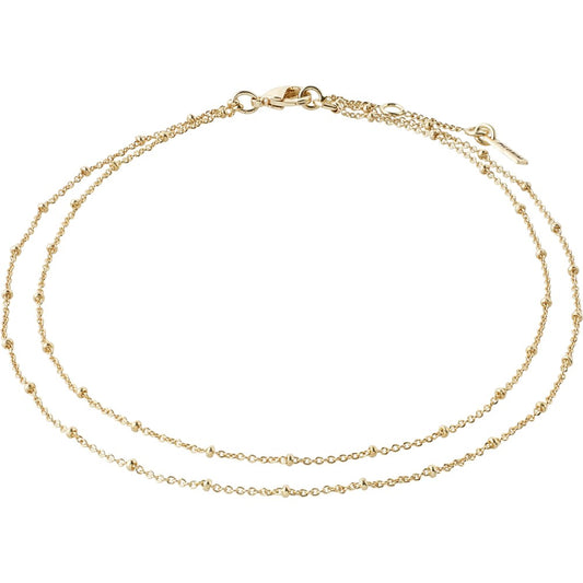 Elka Ankle Chain 2-In-1 - Gold Plated