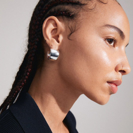 Talulla Earrings - Silver Plated