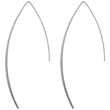 Gracia Pi Earrings - Silver Plated