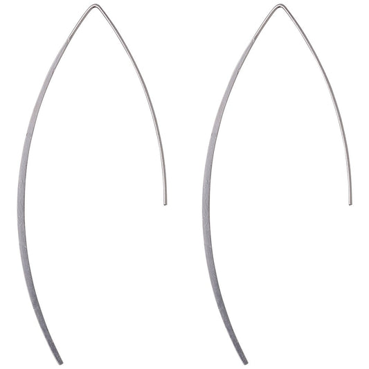 Gracia Pi Earrings - Silver Plated