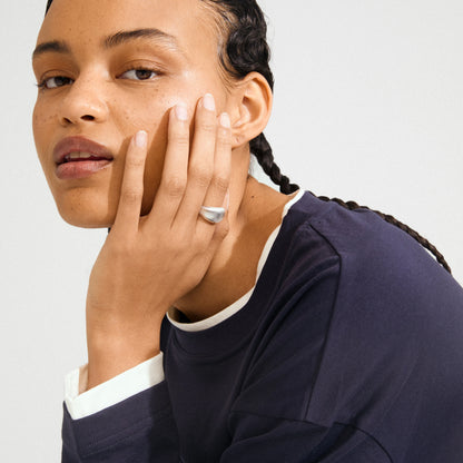 Xena Recycled Ring - Silver Plated