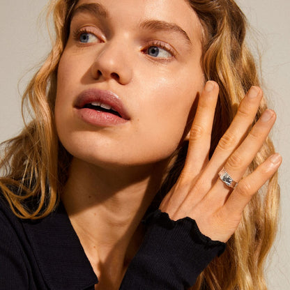 Bathilda Ring - Silver Plated