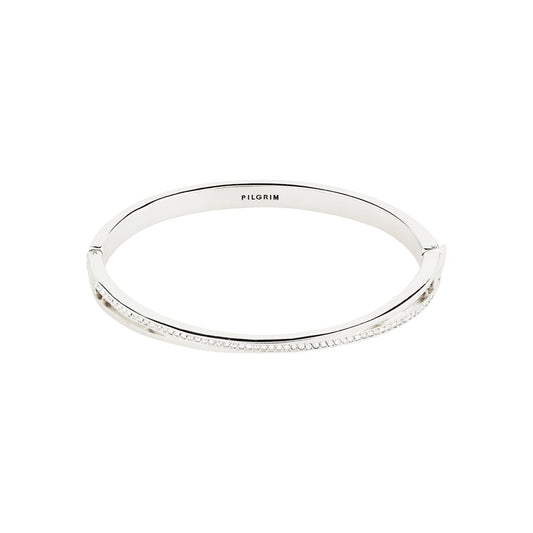 Kira Recycled Bracelet - Silver Plated - Crystal