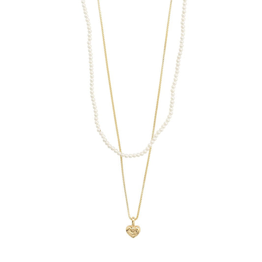 Arlet Necklace 2-In-1 Set - Gold Plated