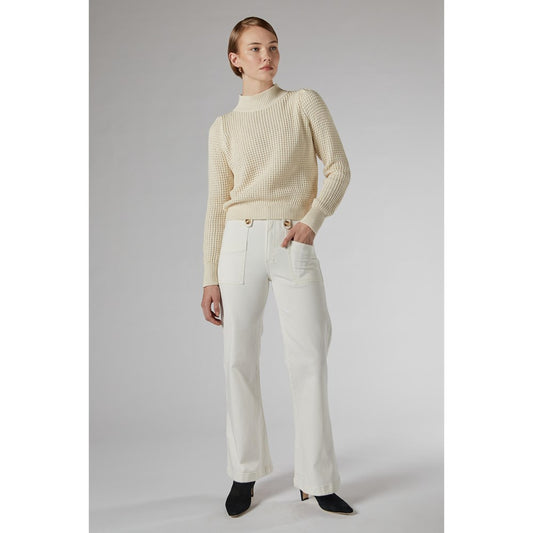 Piper Ivory Wide Leg Trouser