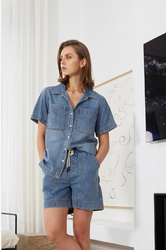 Cabana Rodeo Blue Denim Shirt