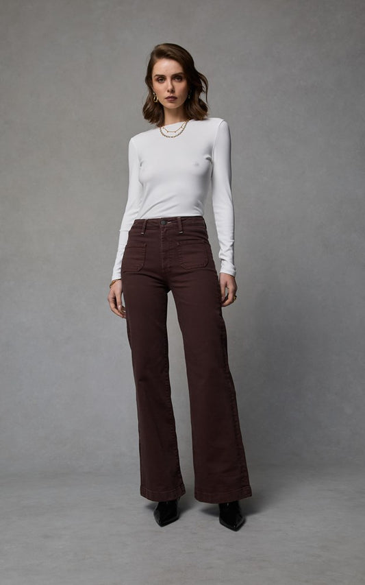 Indy High Rise Wide Leg Jeans
