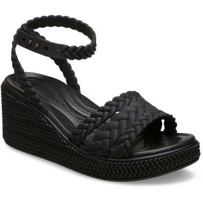 Brooklyn Woven Ankle Strap Wedge