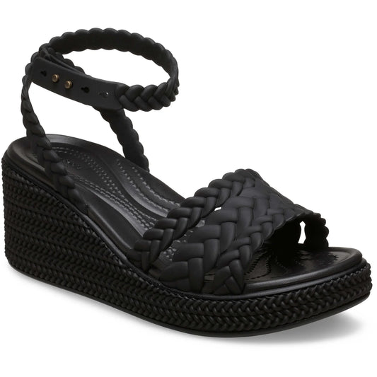 Brooklyn Woven Ankle Strap Wedge