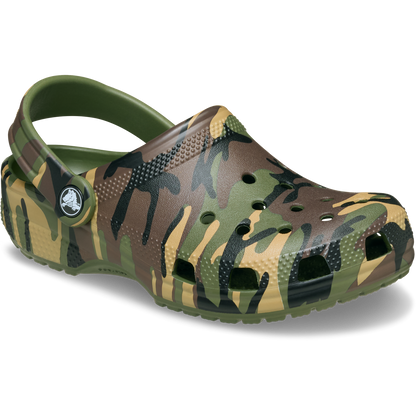 Classic Camouflage Clog Kids