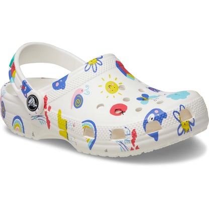 Classic Doodle Print Clog Toddlers