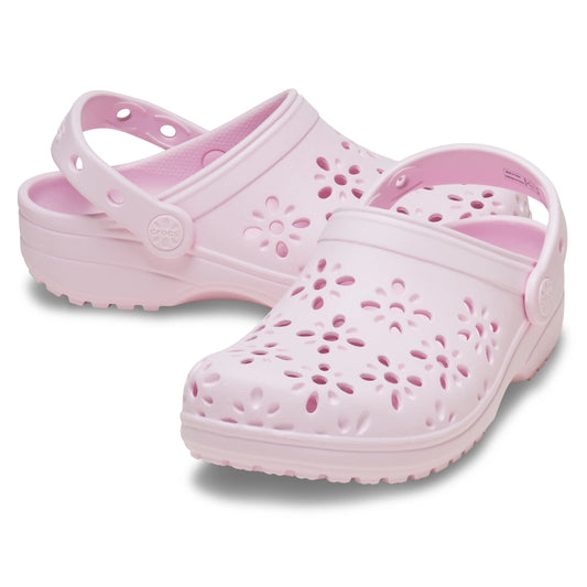 Classic Floral Cut Out Clog Toddlers