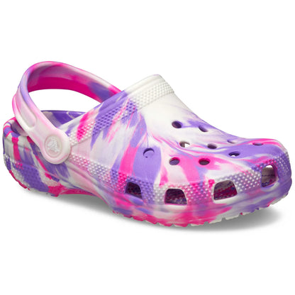 Classic Glow Marbled Clog Kids