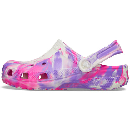 Classic Glow Marbled Clog Kids