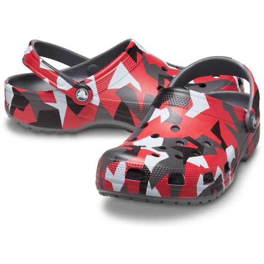 Geo Camo Clog