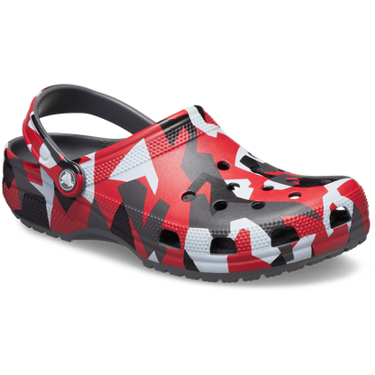 Geo Camo Clog