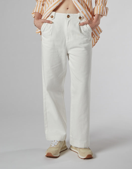 Reina Boyfriend Twill Pants
