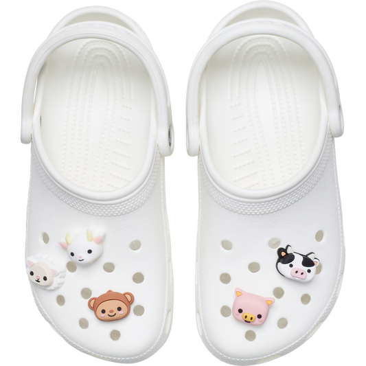 Jibbitz Cutie Animal Faces 5pc Pack