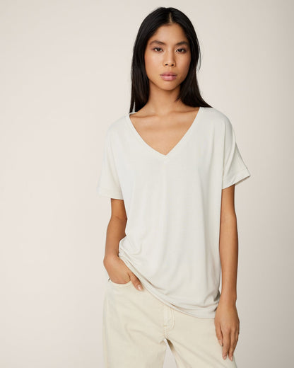 MSCH Fenya Modal V Neck Tee